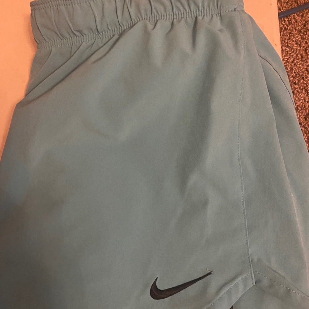 blue nike dri-fit shorts